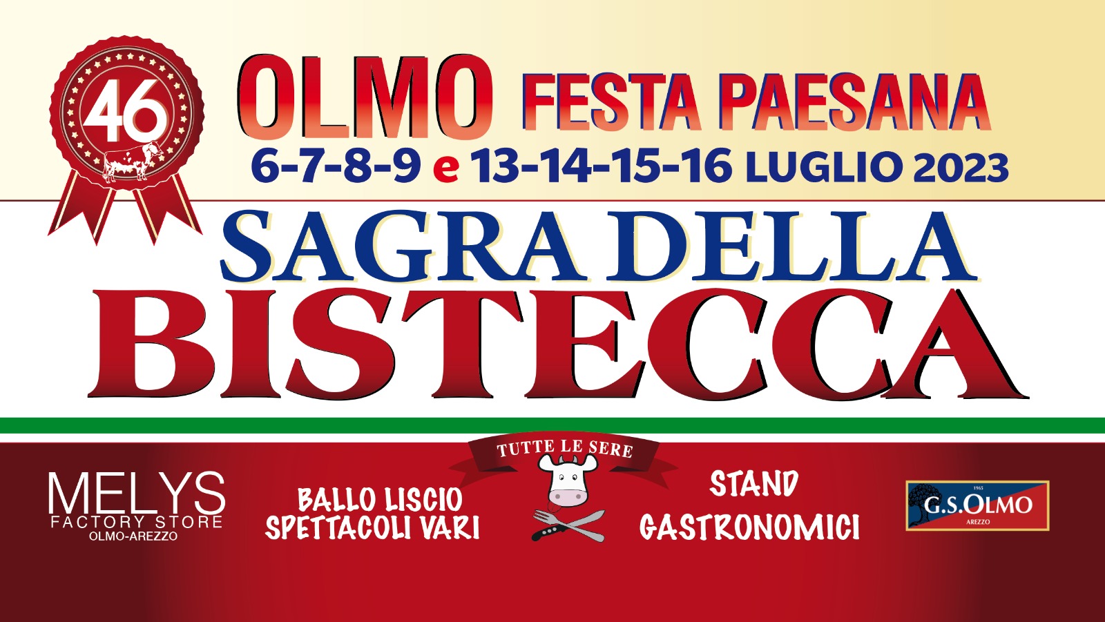 La Sagra della Bistecca di Olmo ad Arezzo